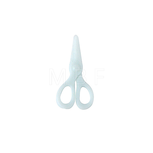 Miniature Plastic Scissor Shape Ornaments MIMO-PW0001-079D-1