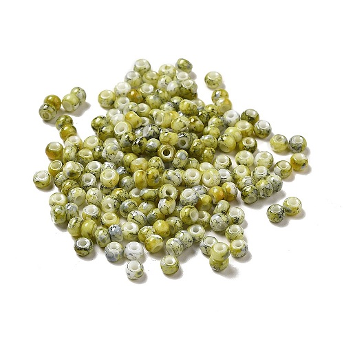6/0 Opaque Glass Seed Beads SEED-P005-A17-1
