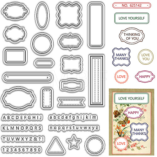 Custom PVC Plastic Clear Stamps DIY-WH0439-0213-1