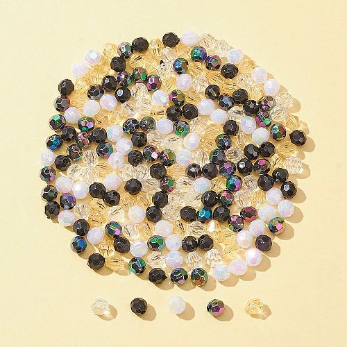 20G Transparent Acrylic Beads Sets TACR-FS0001-33-1