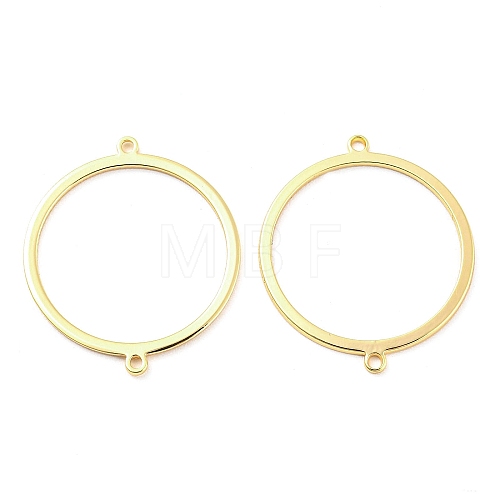Brass Connector Charms KK-L208-40G-1