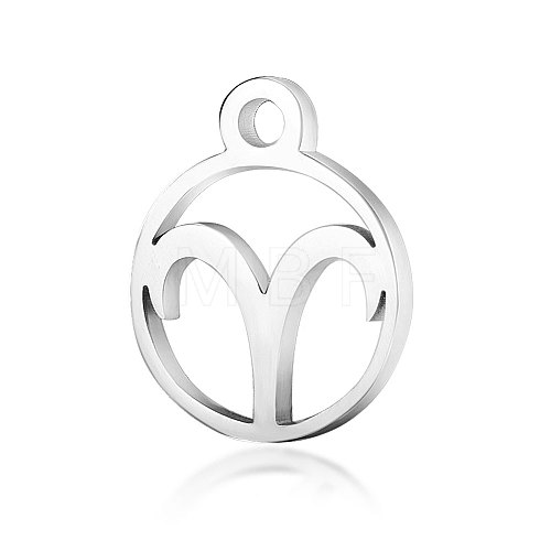 Non-Tarnish 201 Stainless Steel Charms STAS-T014-T505-1-1