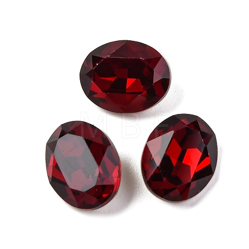 Glass Rhinestone Cabochons RGLA-A026-06A-208-1