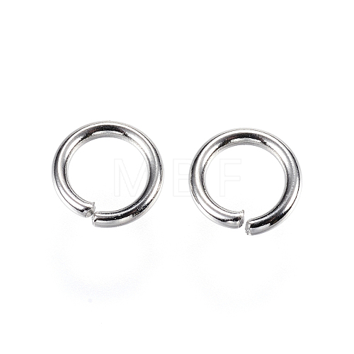 304 Stainless Steel Jump Rings A-STAS-D448-093P-9mm-1