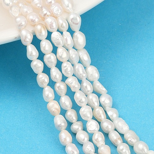 Natural Cultured Freshwater Pearl Beads Strands PEAR-P064-20G-03A-1