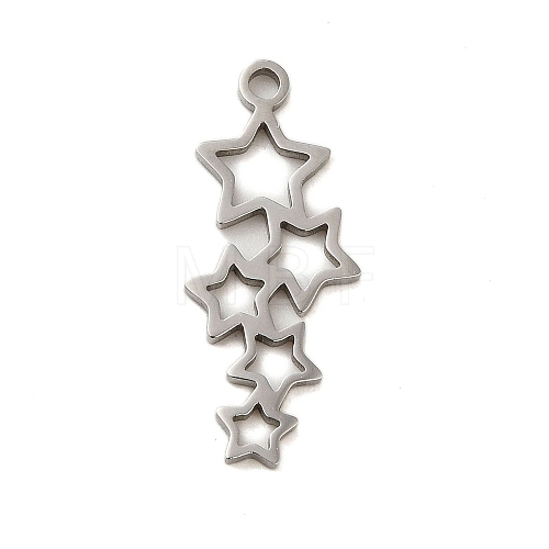 Non-Tarnish 304 Stainless Steel Pendants STAS-S123-03P-02-1