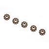 Gear Tibetan Style Alloy Spacer Beads MAB145-NF-2