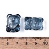 Baking Paint Transparent Glass Beads DGLA-N018-02A-4
