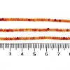 Transparent Glass Beads Strands GLAA-H027-01I-5