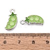 Alloy Enamel Pendants ENAM-Q003-14P-3