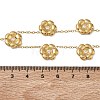304 Stainless Steel Micro Pave Cubic Zirconia Lariat Necklaces for Women SA-CBA4051-03G-3