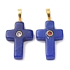 Dyed Natural White Jade Pendants G-B180-01G-12-1