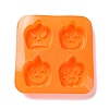 Halloween Theme Pumpkin Cake Decoration Food Grade Silicone Molds DIY-E067-01-2