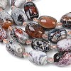 Natural Fire Crackle Agate Beads Strands G-K393-G04-12x16-4