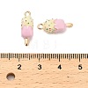 Alloy Enamel Pendants PALLOY-R155-01G-06-3