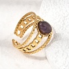 304 Stainless Steel Cuff Open Rings RJEW-F213-03G-08-2