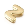 Brass Slide Charms KK-Z163-01G-Z-2
