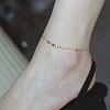 316L Surgical Stainless Steel Charm Anklets for Women FS-WG47470-18-1