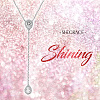 SHEGRACE 925 Sterling Silver Pendant Necklaces JN875A-3