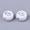 Plating Acrylic Beads X-PACR-R243-04G-2