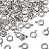 80Pcs Tibetan Style Alloy Tube Bails FIND-TAD0001-06-2