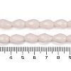 Opaque Solid Color Beads Strands EGLA-N013-P6mm-D08-4