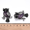 Natural Amethyst Pendants G-H308-01AS-08-3