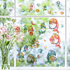 8 Sheets 8 Styles Ocean Theme PVC Waterproof Wall Stickers DIY-WH0345-048-5