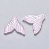 Transparent Spray Painted Glass Pendants LS-X-GLAA-S190-009A-05-2