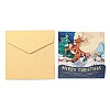 Square 3D Pop Up Paper Greeting Card AJEW-P124-C02-3