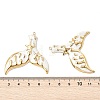 Ocean 304 Stainless Steel Enamel Pendants STAS-T076-08A-02G-3