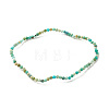 Gemstone Round Beaded Stretch Bracelet for Women BJEW-JB07748-5