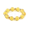 Natural Amber Finger Rings for Women RJEW-JR01087-01-3