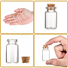 Glass Jar Glass Bottles X3-AJEW-H004-7-1-4