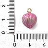 304 Stainless Steel Enamel Pendants STAS-I355-13G-02-3