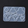 DIY Playing Card Theme Pendants Silicone Molds DIY-C076-01D-4