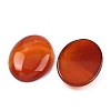 Natural Agate Cabochons X-G-K021-40x30mm-01-2