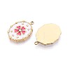Ion Plating(IP) 304 Stainless Steel Rhinestone Pendants STAS-N109-251A-G-2