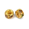 Brass Rhinestone Beads KK-U071-02A-02G-2