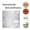 Stainless Steel Cutting Dies Stencils DIY-WH0238-028-6