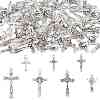 70Pcs 7 Styles Tibetan Style Alloy Pendants FIND-FS0005-15-1