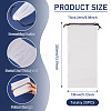 Rectangle Plastic Drawstring Pouches ABAG-TAC0013-25-5