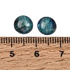 Abalone Shell/Paua Shell Cabochons X-SSHEL-K003-8MM-3