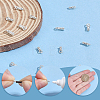20Pcs 4 Styles 925 Sterling Silver Cord Ends STER-BBC0009-60-3