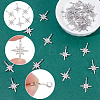 30Pcs Alloy with Rhinestone Pendants FIND-SC0023-34P-6