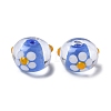 Handmade Lampwork Enamel Beads LAMP-Z020-04B-1