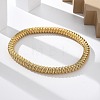 304 Stainless Steel Stretch Bangles for Women BJEW-P315-02G-G-2