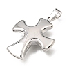 Easter Brass Pendants KK-E802-19P-A-2