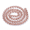 Transparent Glass Beads GLAA-Q066-10mm-C15-2