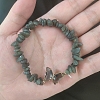Fashionable Natural Moonstone Chips Beaded Bracelets LS-TI6720-6-1